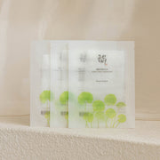 Masque en tissu centella asiatica calming Sheet Mask  pour hydrater intensément, apaiser les peaux sensibles et renforcer la barrière cutanée avec un pH doux équilibré.