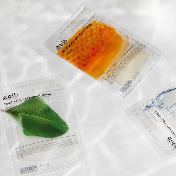 Masque en tissu Abib Mild Acidic pH Sheet Mask Jericho Rose Fit pour hydrater intensément, apaiser les peaux sensibles et renforcer la barrière cutanée avec un pH doux équilibré.