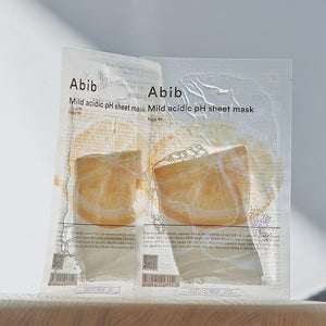 Masque en tissu Abib Mild Acidic pH Sheet Mask Jericho Rose Fit pour hydrater intensément, apaiser les peaux sensibles et renforcer la barrière cutanée avec un pH doux équilibré.
