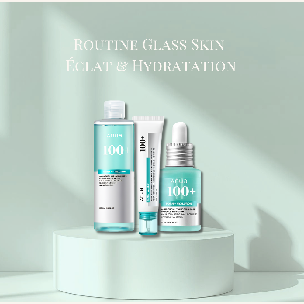 Routine Glass Skin| Soin K-Beauty Coréen