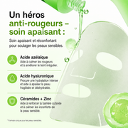 Anua Azelaic Acid 10 Hyaluron Serum Mask – Instructions d’utilisation du masque tissu anti-rougeurs.