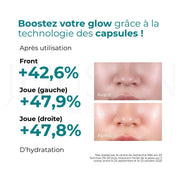 le mist pdrn anua acide hyaluronique Le geste fraîcheur coréen à garder dans son sac image avant après
