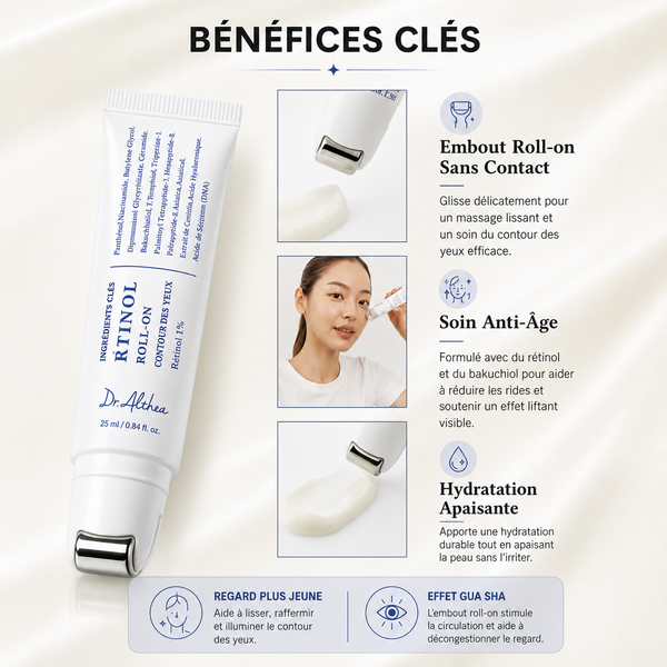     Bienfaits du sérum contour des yeux Dr. Althea : effet liftant, hydratation et réduction des rides.