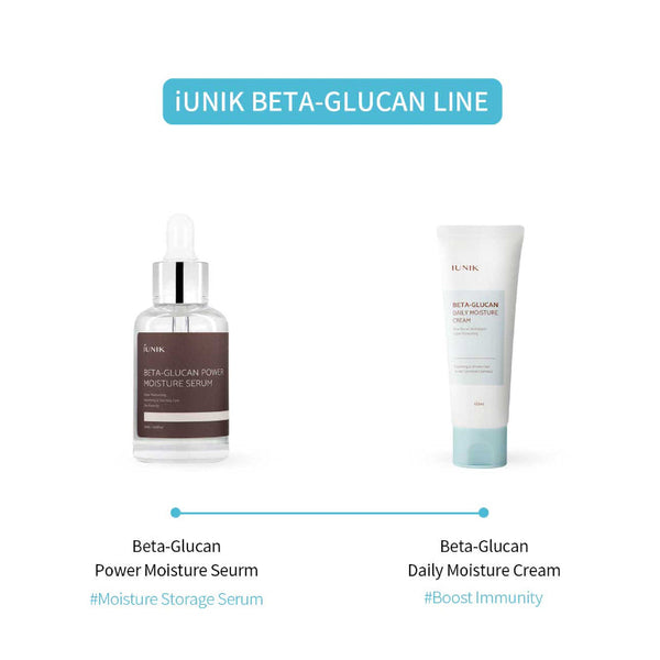 IUNIK Beta Glucan Edition Skincare Set Hydratant Apaisant 2 Pièces