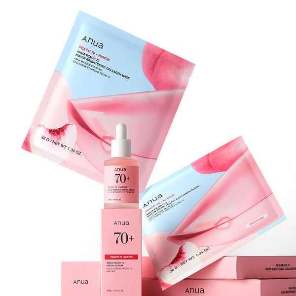 Anua Peach 70+ Niacin Brightening Collagen Mask 1 pc