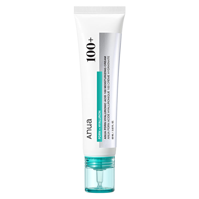Crème hydratante Anua pdrn Hyaluronic Acid 100 pour une peau intensément hydratée et éclatante