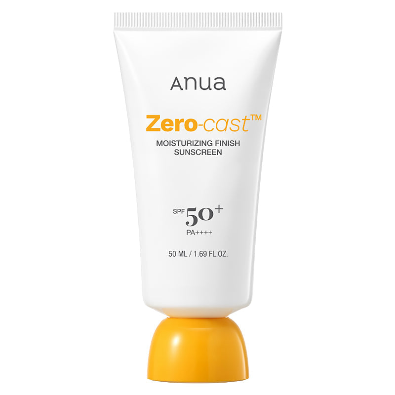 Anua Zero-Cast Moisturizing Finish Sunscreen Hydrating Protection 50ml