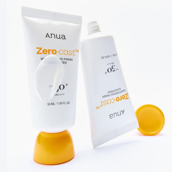 Anua Zero-Cast Moisturizing Finish Sunscreen Hydrating Protection 50ml