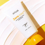 Anua Zero-Cast Moisturizing Finish Sunscreen Hydrating Protection 50ml