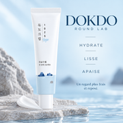 Round Lab 1025 Dokdo Eye Cream, contour des yeux hydratant pour une peau douce et confortable.