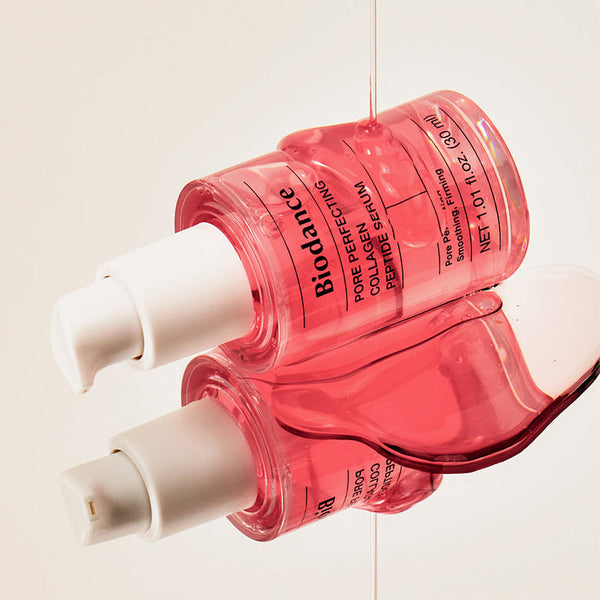 Sérum Biodance Pore Perfecting Collagen Peptide 30 ml pour pores dilatés, fermeté et hydratation de la peau.”