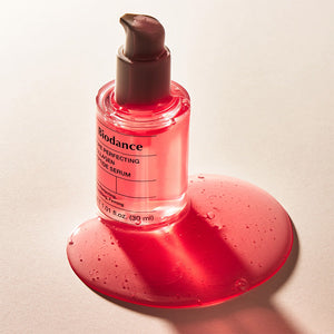 Texture du sérum Biodance Pore Perfecting Collagen Peptide 30 ml, sérum visage coréen hydratant au collagène et peptides.