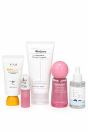 La routine K-Beauty complète pour une peau lumineuse, hydratée, rebondie et éclatante biodande anua round lab a'pieu