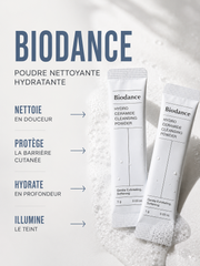 Poudre Nettoyante Biodance Hydro Céramide aux Enzymes Exfoliantes Douces