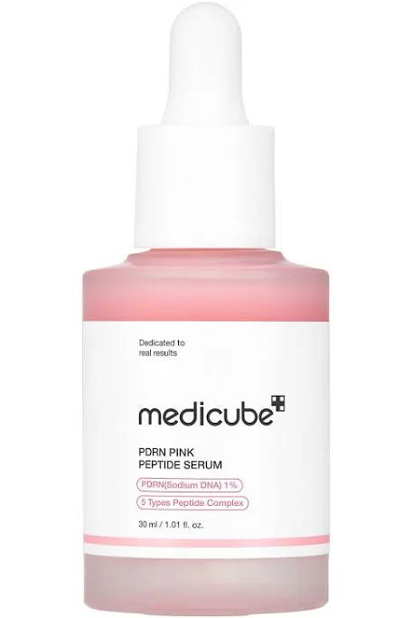 Sérum PDRN aux Peptides Roses Medicube pour Éclat et Élasticité