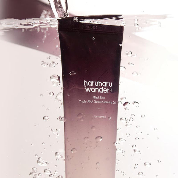 Haruharu Wonder Black Rice Triple AHA Gel Nettoyant Doux 100ml
