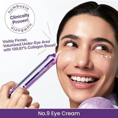 Crème Contour des Yeux Numbuzin No.9 NAD+ : un soin ciblé pour un regard plus lumineux et reposé