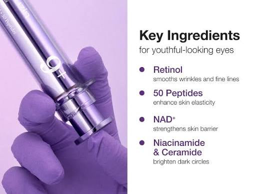 Crème Contour des Yeux Numbuzin No.9 NAD+ : un soin ciblé pour un regard plus lumineux et reposé ingredients clés