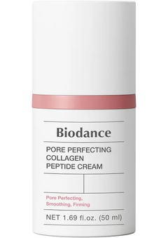 Crème Biodance Pore Perfecting Collagen Peptide Cream 50 ml, crème visage coréenne raffermissante au collagène et peptides.