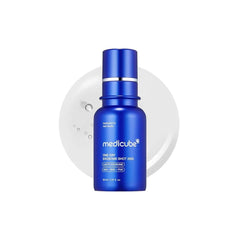 Sérum coréen Medicube One Day Exosome Shot 2000 en flacon bleu pour peau lumineuse et texture affinée