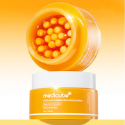 medicube crème Logic acide et vitamine c our un teint unifié et lumineux 