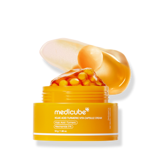 medicube crème Logic acide et vitamine c our un teint unifié et lumineux 