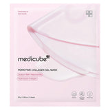 Masque Gel Rose PDRN Collagène Medicube pour Peau Éclatante