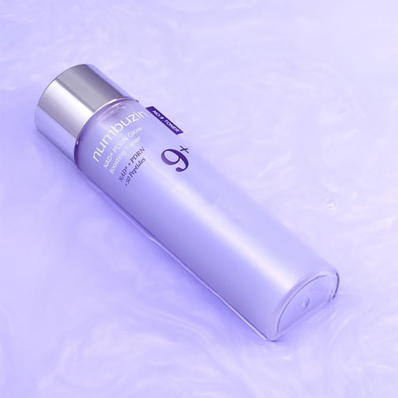 Toner éclat intense PDRN NAD glow boosting Numbuzin soin coréen Glass Skin Hub