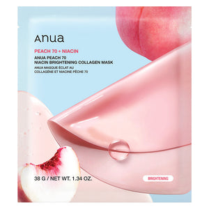Anua Peach 70+ Niacin Brightening Collagen Mask 1 pc