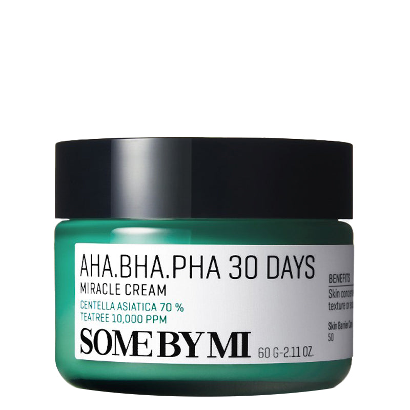 SOME BY MI 30 days soin crème anti imperfection unifiant hydratant centella asiatica et tea tree