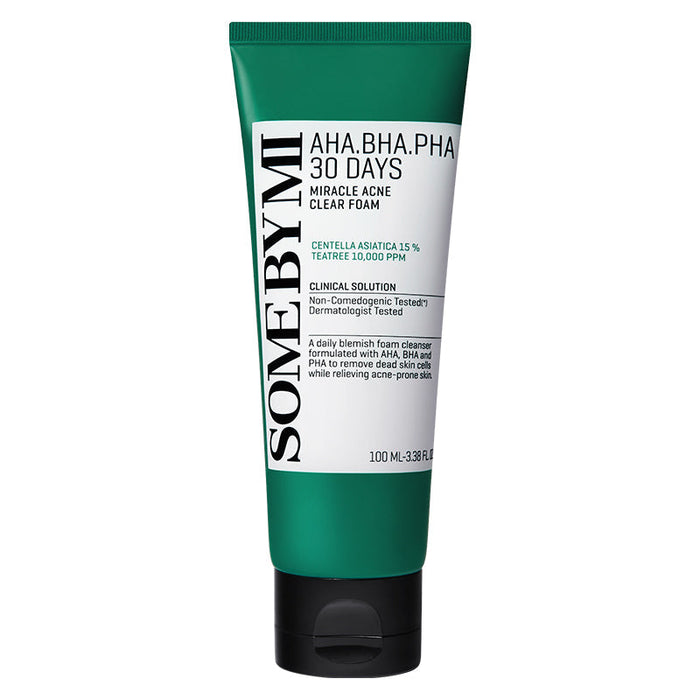 SOME BY MI 30 days nettoyant moussant anti imperfection unifiant hydratant centella asiatica et tea tree