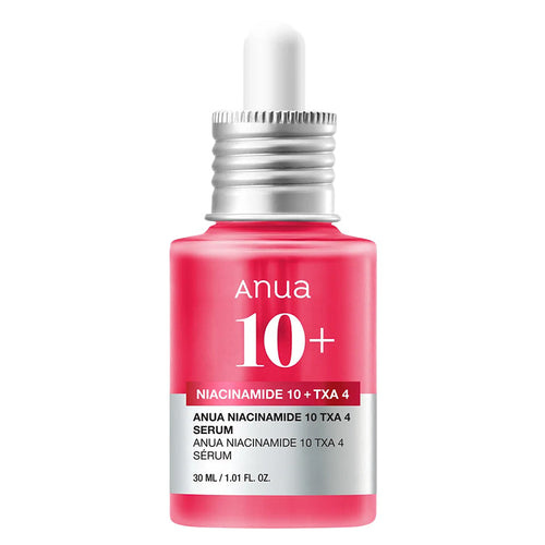 Anua Niacinamide 10% + TXA 4% Serum 30 ml – sérum coréen anti-taches pour peaux grasses, mixtes et sujettes aux imperfections.