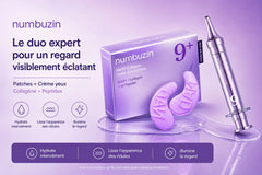 Soin contour des yeux coréen Numbuzin au collagène et peptides pour hydrater, lisser et illuminer le regard