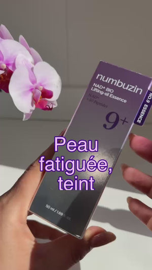 Essence coréenne Numbuzin NAD+ hydratante et illuminatrice pour une peau glow et lisse